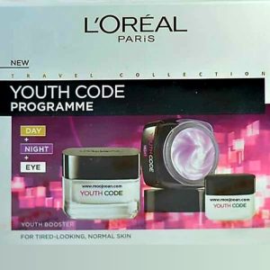 پک کرم ضد چروک لورِال مدل Youth Code L'OREAL Youth Code Programme (Day+Night+Eye) moojooan موجووان
