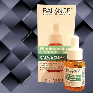 سرم ضد جوش و لک نیاسینامید بالانس 30ml Balance Niacinamide Blemish Recovery Serum (Calm & Clear) موجووان moojooan