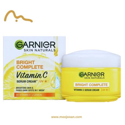 سرم کرم روشن کننده ویتامین سی گارنیر موجووان moojooan