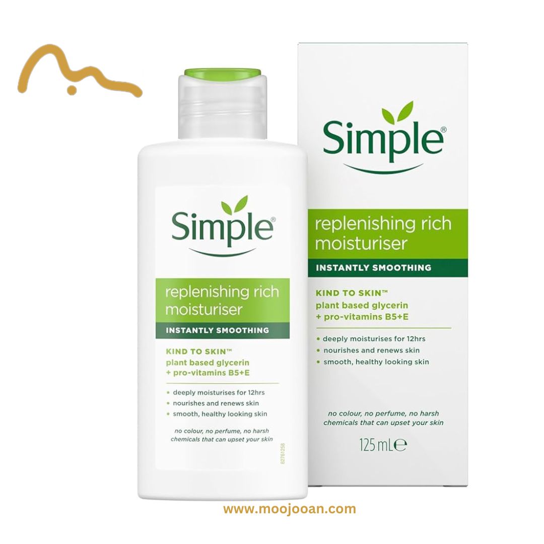 آبرسان و مرطوب کننده سیمپل ریچ moojooan موجوان آبرسان و مرطوب کننده سیمپل ریچ moojooan موجوان
