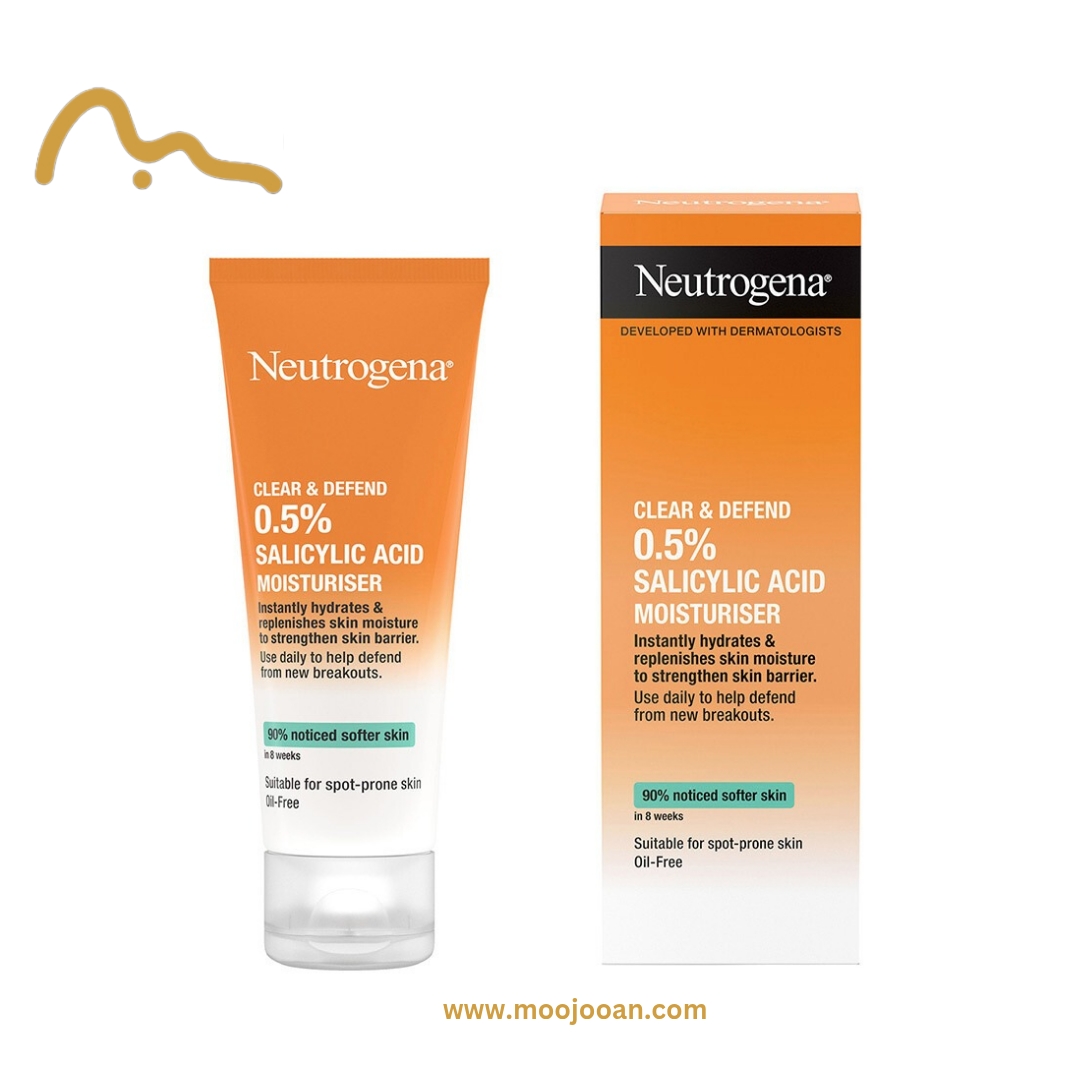 کرم مرطوب کننده کلیر دیفند نوتروژینا موجووان moojooan کرم مرطوب کننده کلیر دیفند نوتروژینا موجووان moojooan
