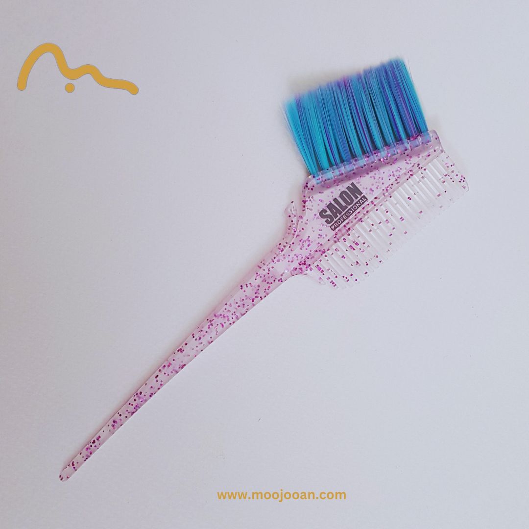 قلم رنگ اکلیلی دو طرفه سالن Salon موجوان moojooan قلم رنگ اکلیلی دو طرفه سالن Salon موجوان moojooan