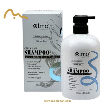 شامپو اولمو مخصوص موهای فر moojooan موجوان